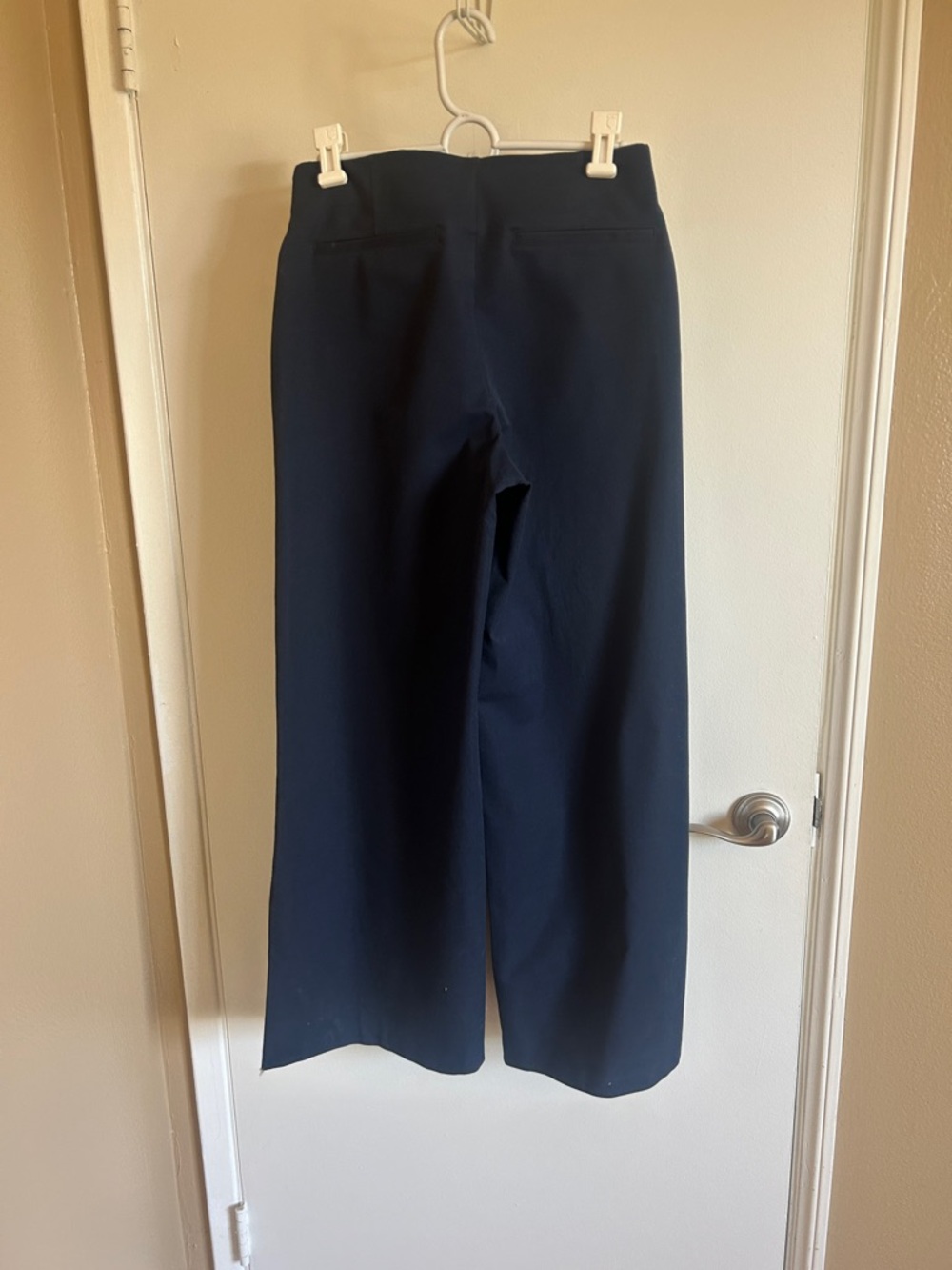 Old Navy Pixie Wide-Leg Dress Pants in Navy Blue - Picture 2 of 7